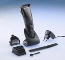 Cordless hair and beard trimmer and razor with professional ceramic cutting mechanism