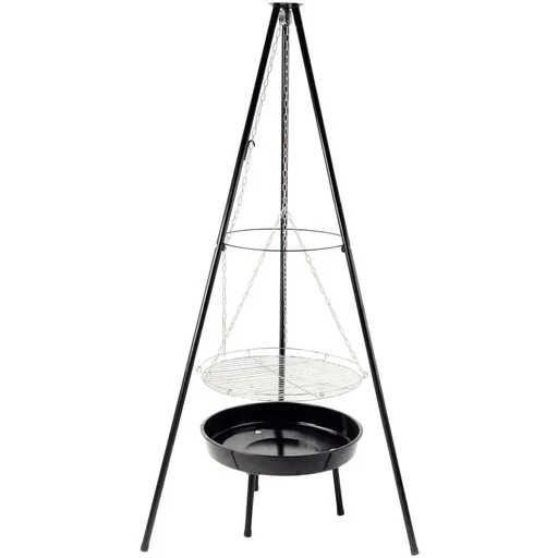"HI charcoal grill round tripod 155 cm image"