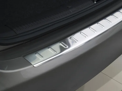"Loading sill protection Skoda Fabia II Estate / stainless steel, built from 2007-2010 image"