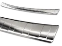 Stainless steel loading sill protector, Toyota RAV-4 V, 2018> OEM quality, brushed, soft, deburred edges