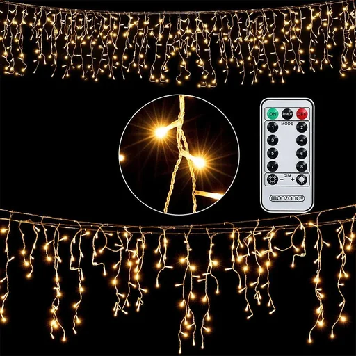 "Christmas lights - white - 10m image"