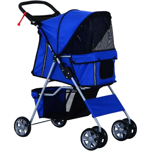 "Dog Cart Dog Buggy Blue image"