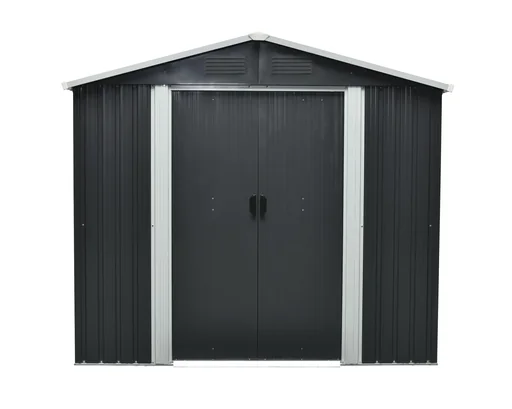 "Tool shed Dresden II 86, slate/cream image"