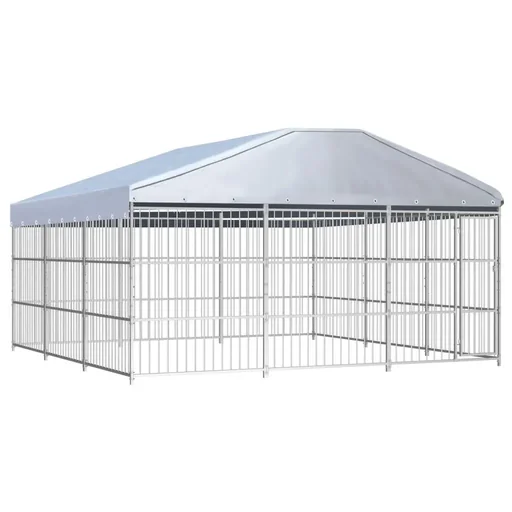 "Outdoor dog house with roof 450x450x200 cm image"