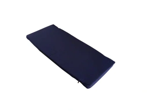 "Seat cushions for balcony furniture, blue image"