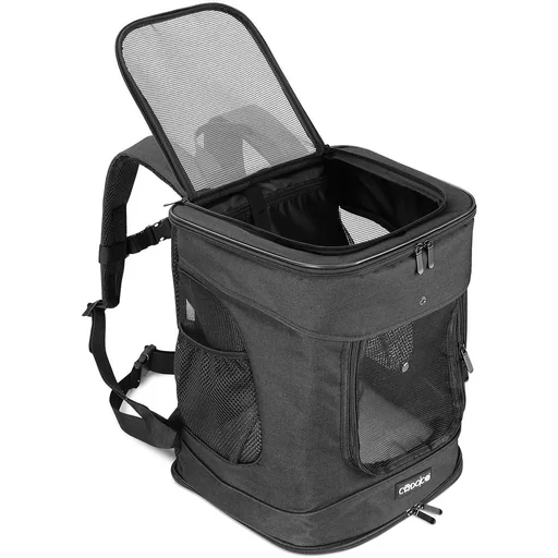 "Pet Backpack - Black - 41x30x31 cm image"