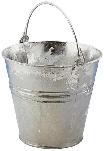 "Bucket 14 l, galvanized sheet steel image"