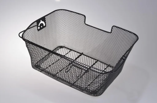"Bicycle basket De Luxe - rear image"