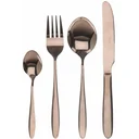 Cutlery set - 16 pieces - 4 people - copper