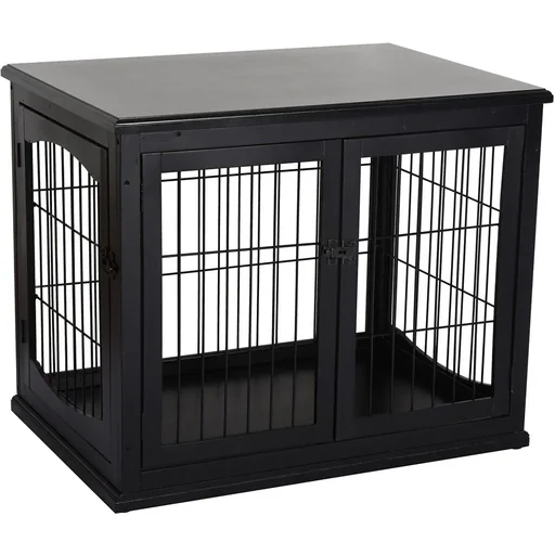 "Pawhut dog cage with 2 doors image"
