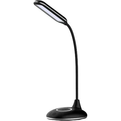 "VT-7705 Table Lamp / Desk Lamp with Wireless QI Charger - Black image"
