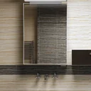 Wall mirror bathroom mirror 50 x 70 cm mirror hallway mirror aluminum frame silver