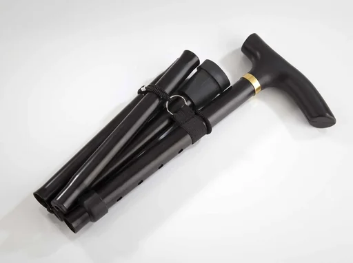 "Folding walking stick, 83 - 93 cm image"