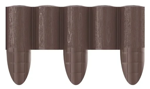 "Garden palisade 2.4 m ECO brown image"
