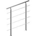 Stainless steel handrail - 3.3ft - 4 stringers