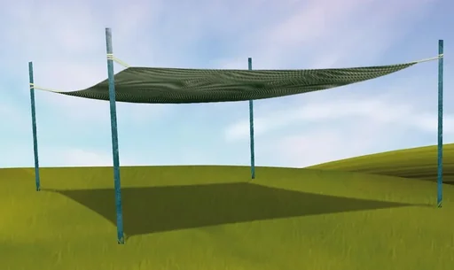 "Shade net for outdoor farming 6.0 x 4.0 m image"