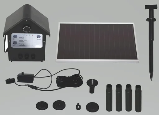 "Solar water feature "SPS 250/6" - up to 250 l/h flow rate image"