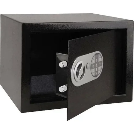 "Stahlex Superlock - Electronic safe with combination lock and key (up to 8 digits) - Wall/wall mounting image"