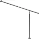 Railing - Steel - Stainless Steel - 120 x 89 cm - Silver