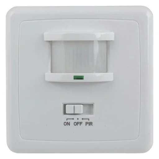 "Flush-mounted motion detector image"