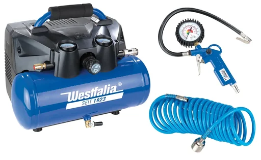 "36 Volt battery air compressor "WDLK36" including accessories image"