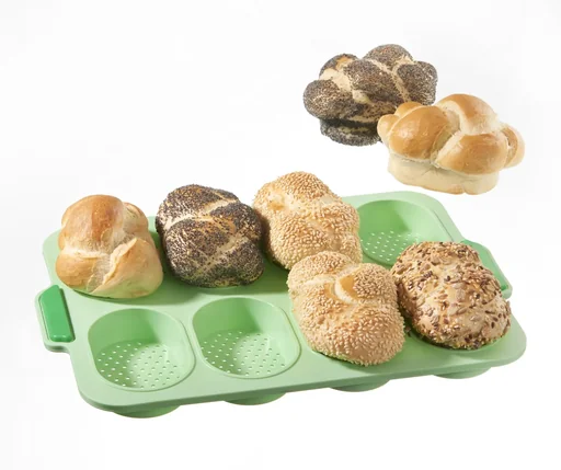 "Silicone bread baking pan image"