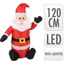 Inflatable LED Santa Claus - 120 cm - for indoor and outdoor use