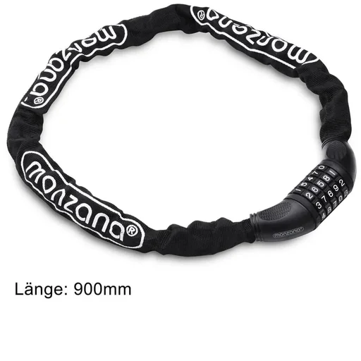 "Bicycle lock 90cm with number code image"