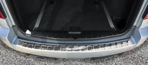 "Stainless steel loading sill protection for BMW X3 E83 from 2006-2010 image"