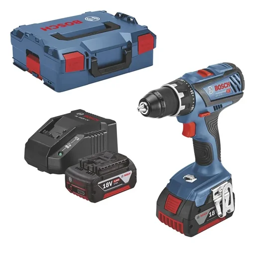 "Battery-Bohrschrauber GSR 18V-28 (GBA 2x3.0 Ah; AL 1820 CV; L) image"