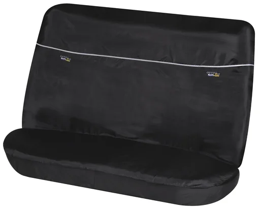 "Protective cover for rear seat universal size Outdoor Sports black image"