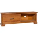 TV-Schrank 112x30x37 cm massiv Teak