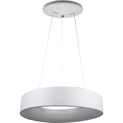 "VT-25-1D Dimmable designer pendant light with integrated LED - 20W - 3000K - 1500Lm - Dimmable - White image"