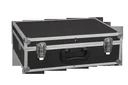 Tool case with sturdy aluminum frame, including removable tool insert and dividers