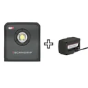 Handheld floodlight NOVA 10 CAS + Scangrip CAS power supply + removable diffuser L