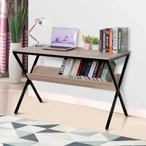 "Desk computer table laptop table office table 1 x shelf image"