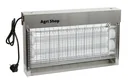 Electric fly killer EcoKill Inox IPX4, 2 x 15 watts