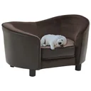 Dog bench 69x49x40 cm plush and k