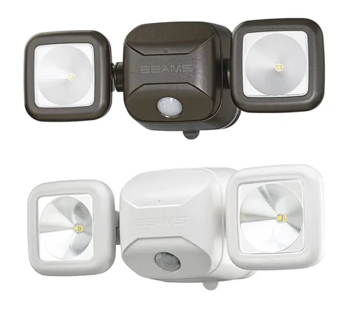 "LED spotlight white with motion detector MB3000 500 lumen IP66 image"