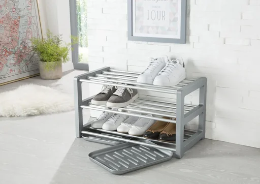 "Shoe rack "Trend", with 2 drip trays image"