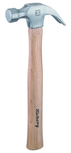 "Claw hammer with hickory handle image"