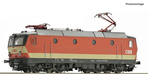 "Electric locomotive 1144 092 of the Austrian Federal Railways, H0, DCC image"