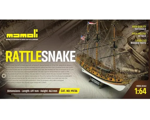"Rattlesnake kit scale 1:64 image"