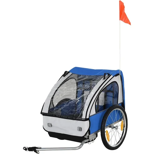 "Bicycle trailer for 2 children image"