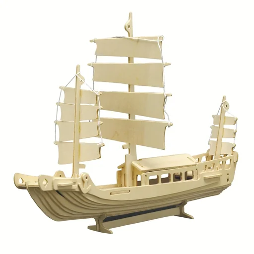 "Wooden kit "Junk", assembled dimensions: 38 x 15 cm image"