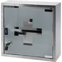 Excellent Care Medicine Cabinet - Bathroom Furniture - Stainless Steel - Glass