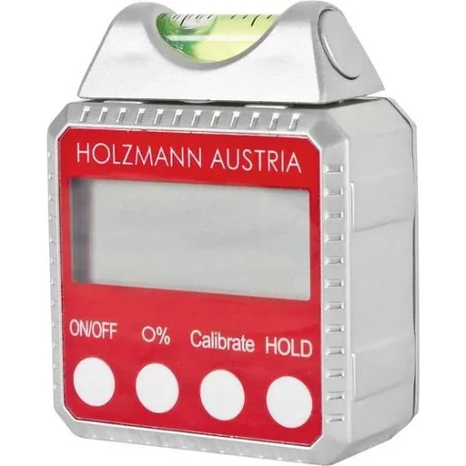 "Digital spirit level and angle indicator - gravity arc - 90° - metal housing - magnetic image"