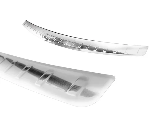 "Stainless steel loading sill protection, Mercedes A Class V 177 Sedan, 2018> original equipment manufacturer quality, brushed. image"