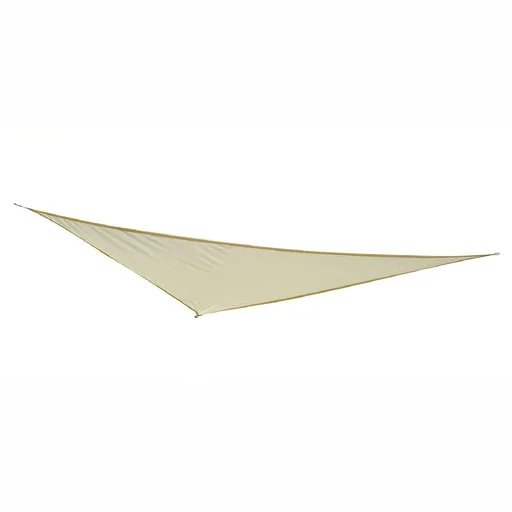 "Sun sail (Cream 4x4x4m) triangle polyester - water-repellent image"