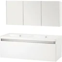 Bathroom furniture Stripe 120cm - White